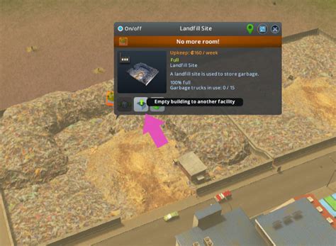 How To Empty a Landfill in Cities: Skylines .